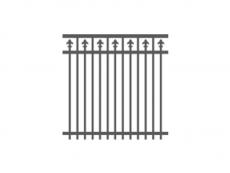 Aluminium Security Fence Panel 02